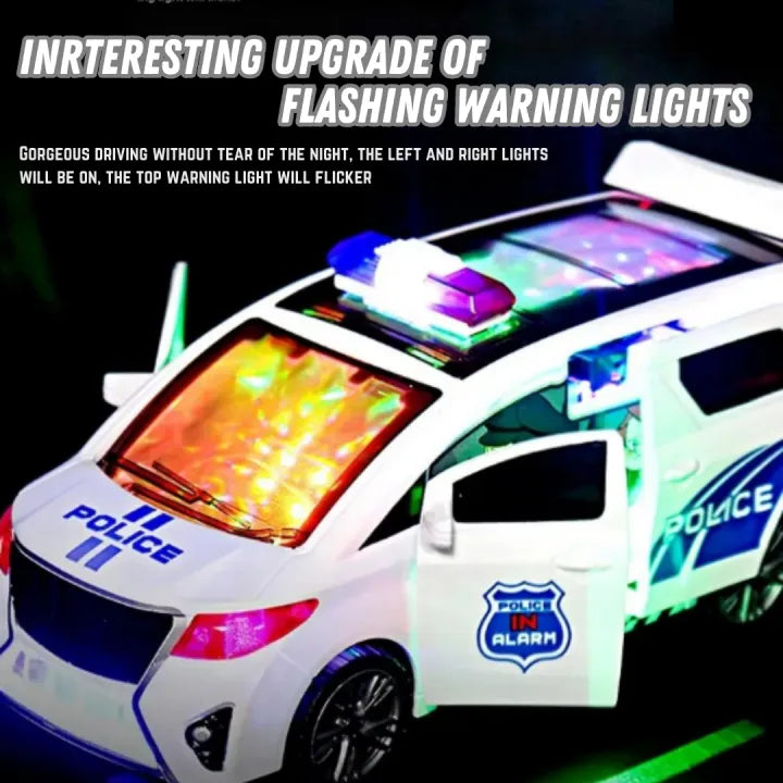 Electric Rotating Police Justice Van