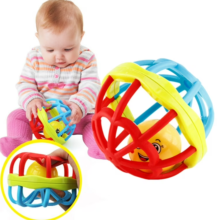 1Pc Colorful Baby Teether Ball