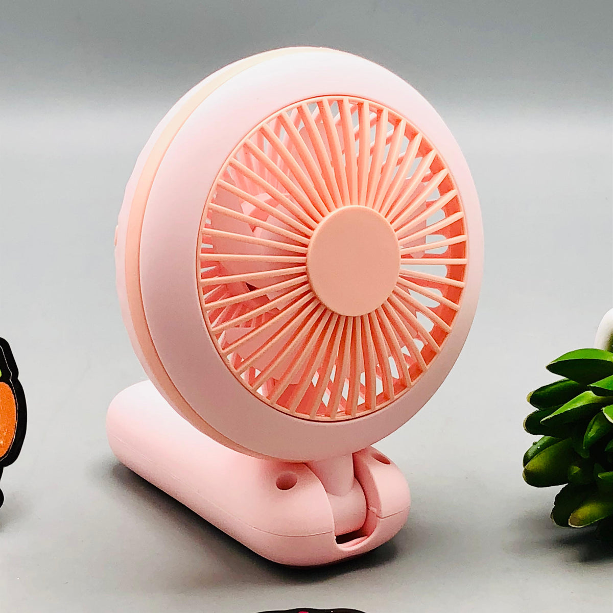 Foldable Three Speed Mini Handheld & Desktop Fan
