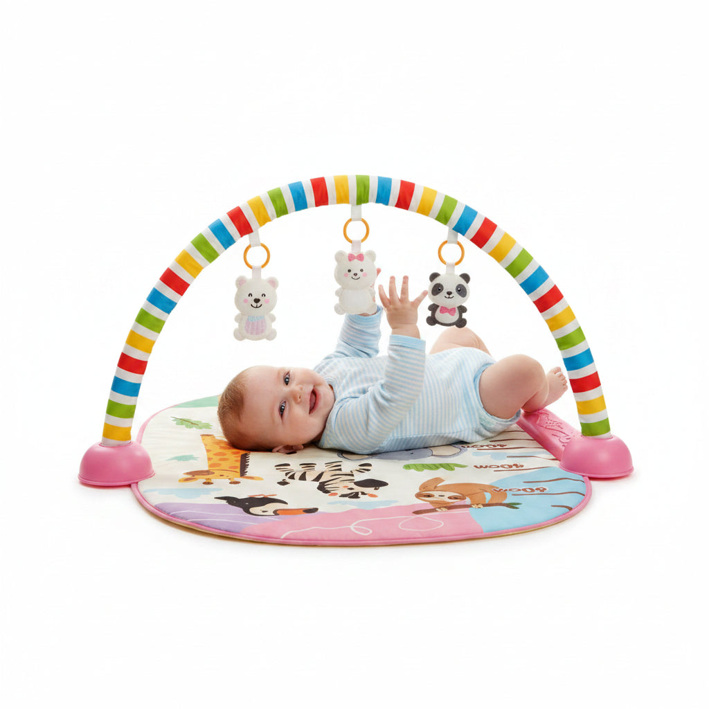 Forest Themed Baby Musical Piano Play Gym