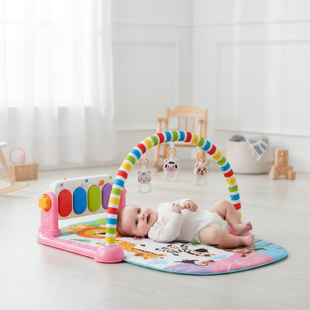 Forest Themed Baby Musical Piano Play Gym