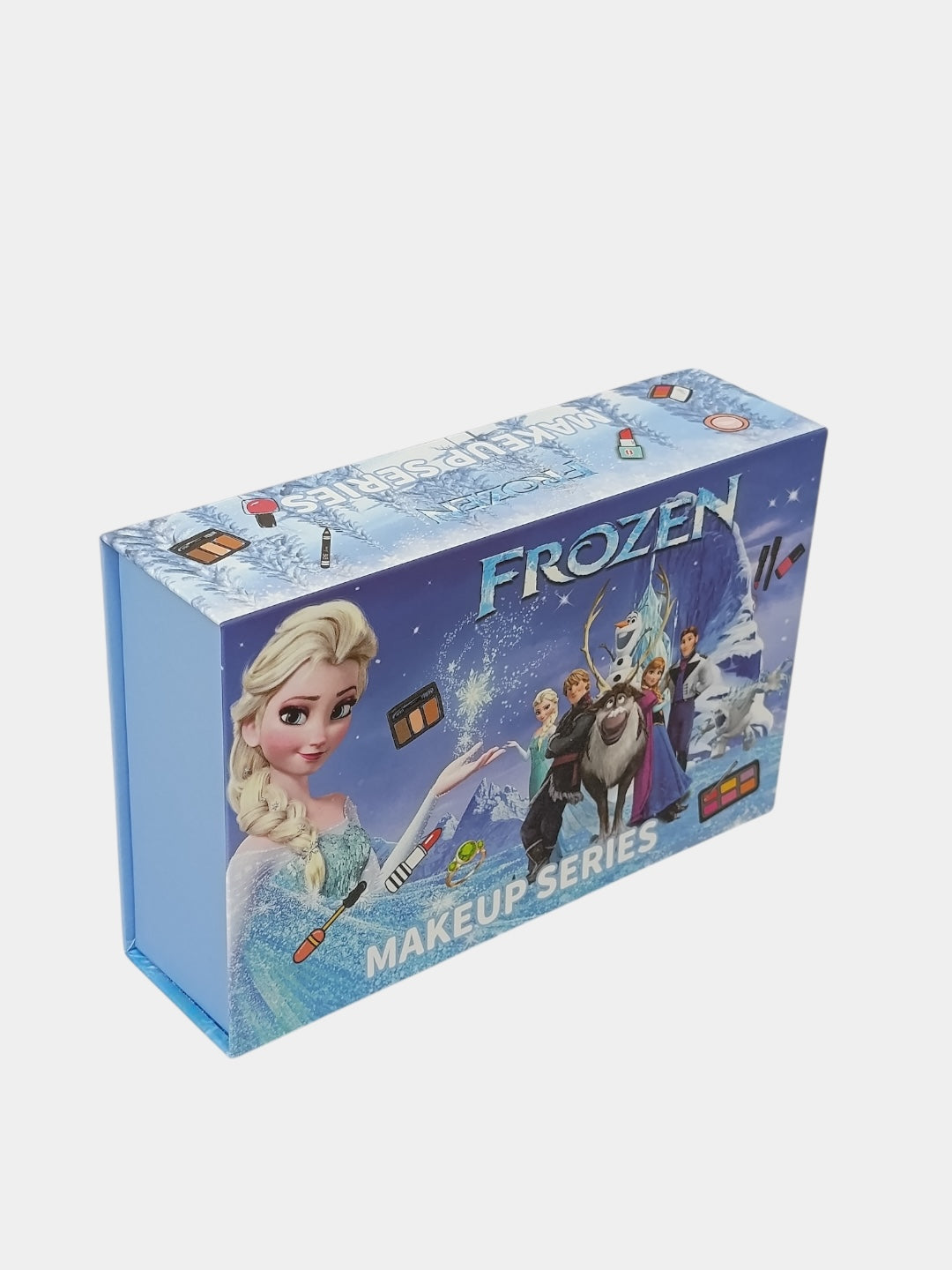 24Pcs Realistic Frozen Beauty Makeup Briefcase