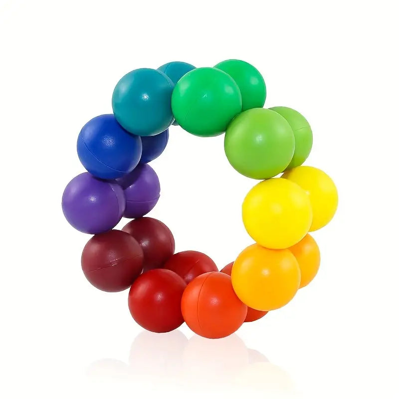 Montessori Rainbow Twisting Magic Puzzle Balls