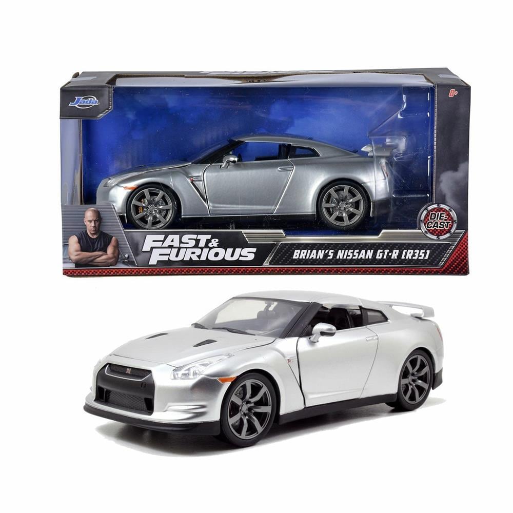 Jada 1:24 Diecast Fast & Furious Brian's Nissan GTR R35