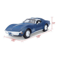 1:24 Maisto 1970 Chevrolet Corvette - Blue