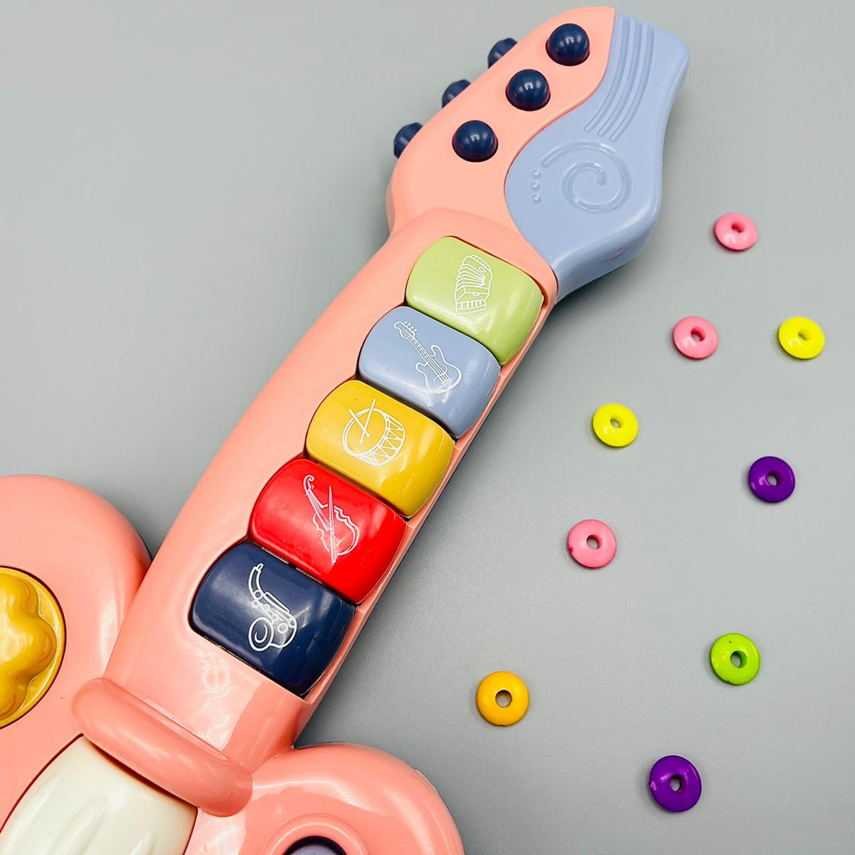 Electric Guitar with Lights and Sounds