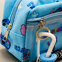Premium Stitch Themed Kids Pencil Pouch - Blue