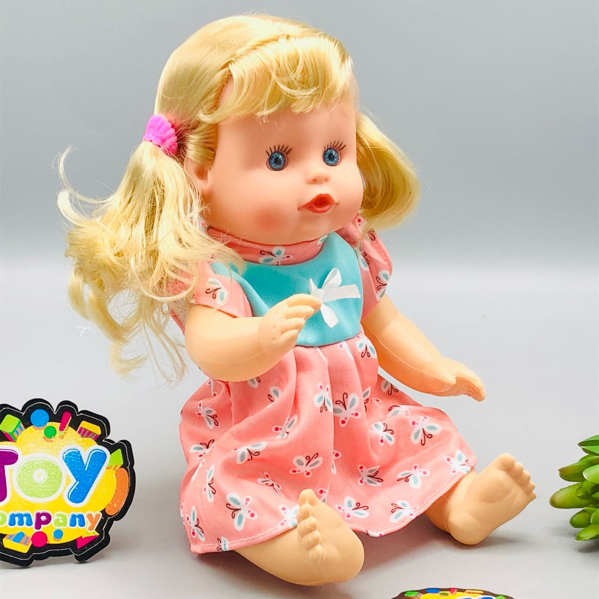 11* Inches Premium Movable Joints Doll With Feeder