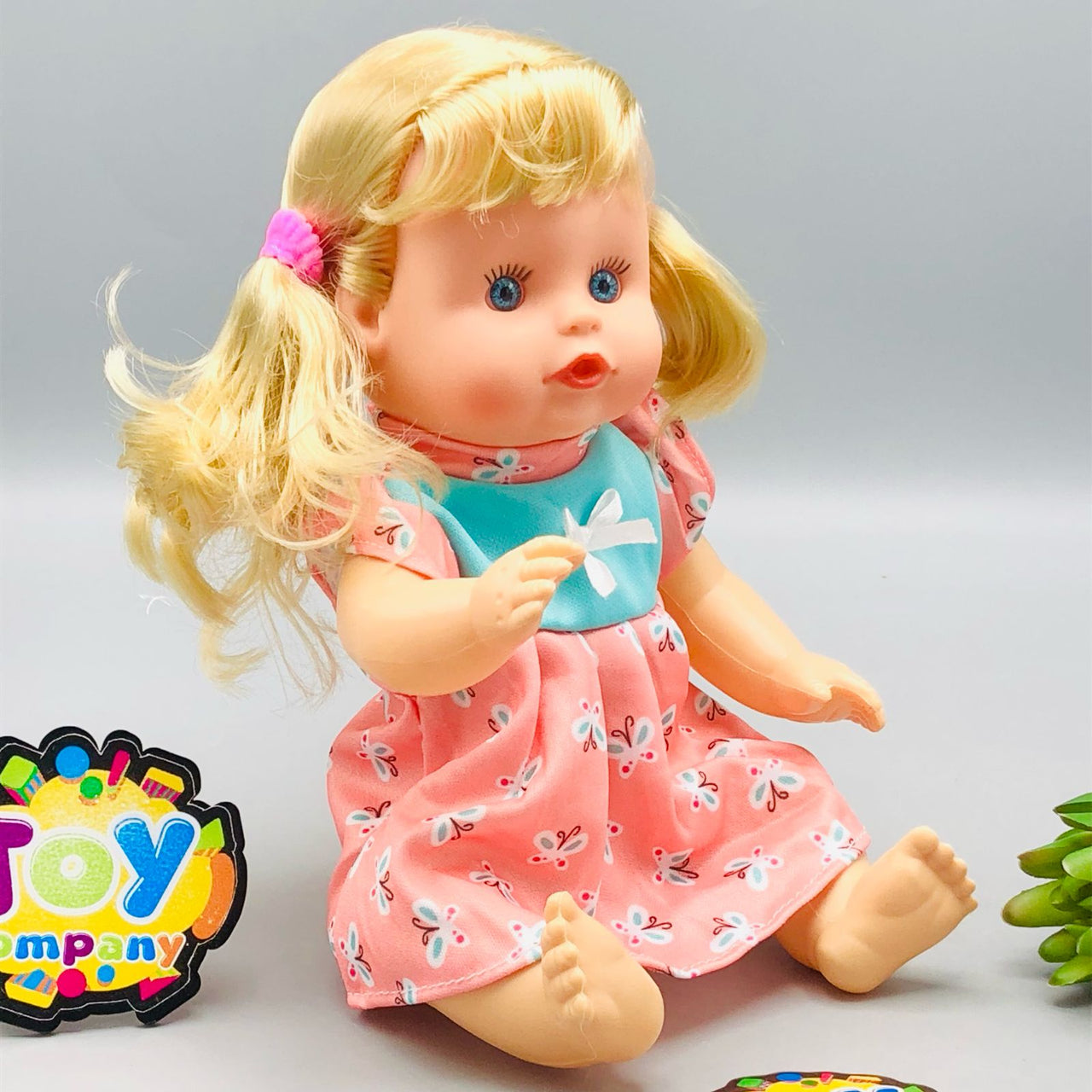 11* Inches Premium Movable Joints Doll With Feeder