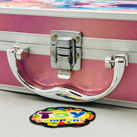 46Pcs Mermaid Realistic Makeup Suitcase