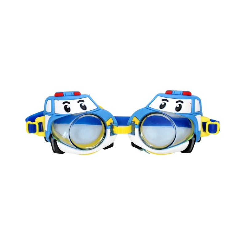 Kids Silicon Adjustable Swimming Goggles - Assortment