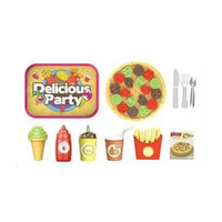 11Pcs Kids Pretend Play Delicious Party Set