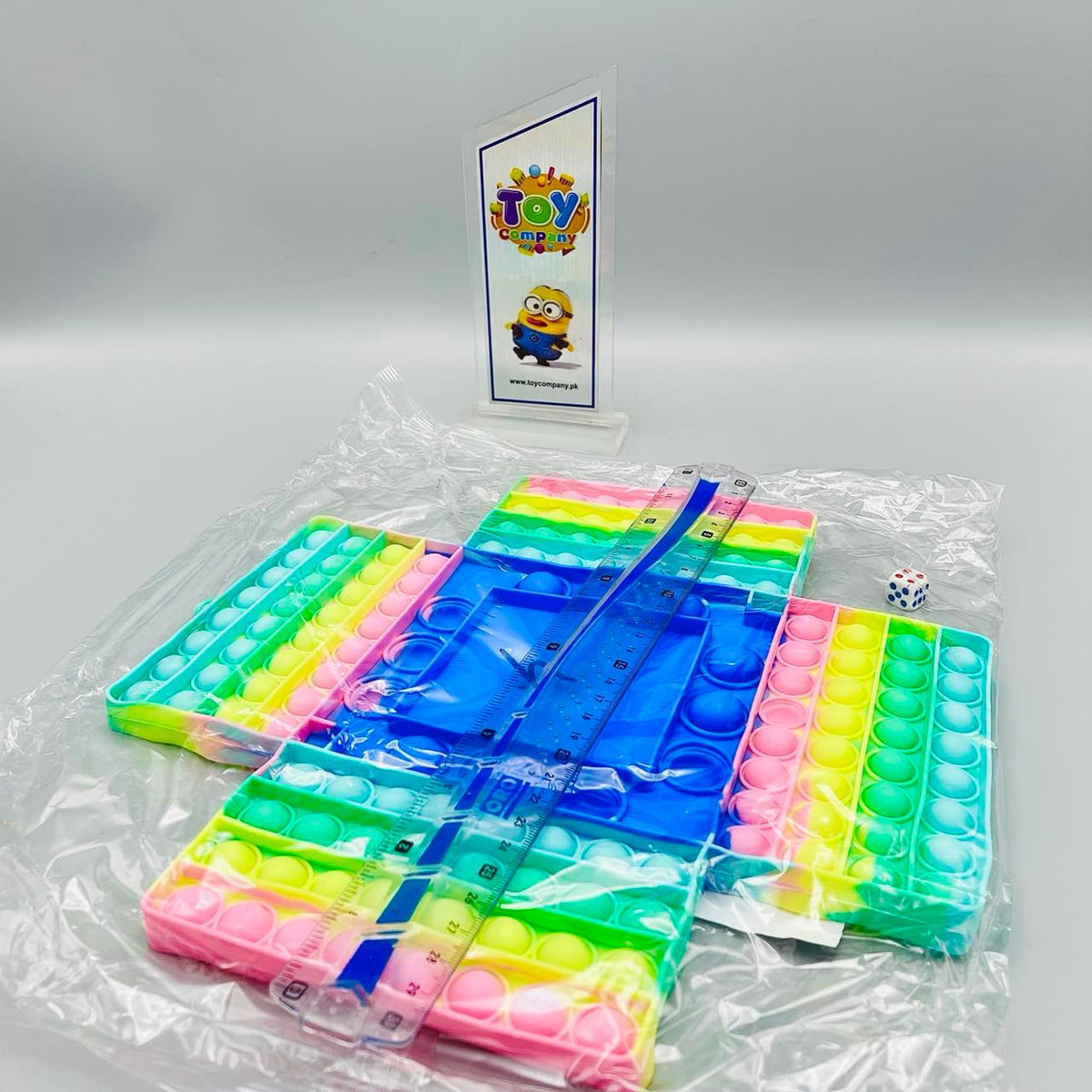 XL 12 Inches Push Pop It Bubble Fidget - Ludo