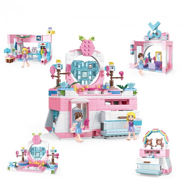 4 in 1 COGO Beauty Salon - 648Pcs