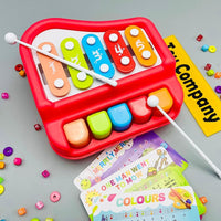 2 in 1 Huanger Vocal Piano- Xylophone