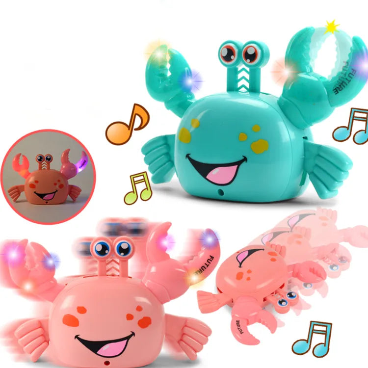 Musical Crawling Crab Toy