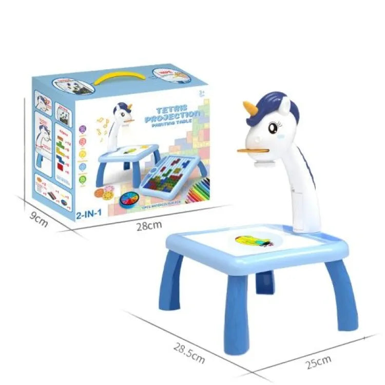 2In1 Tetris Projection Painting Table