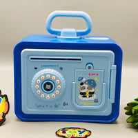 Kids Password & Face Recognition ATM Machine - Blue
