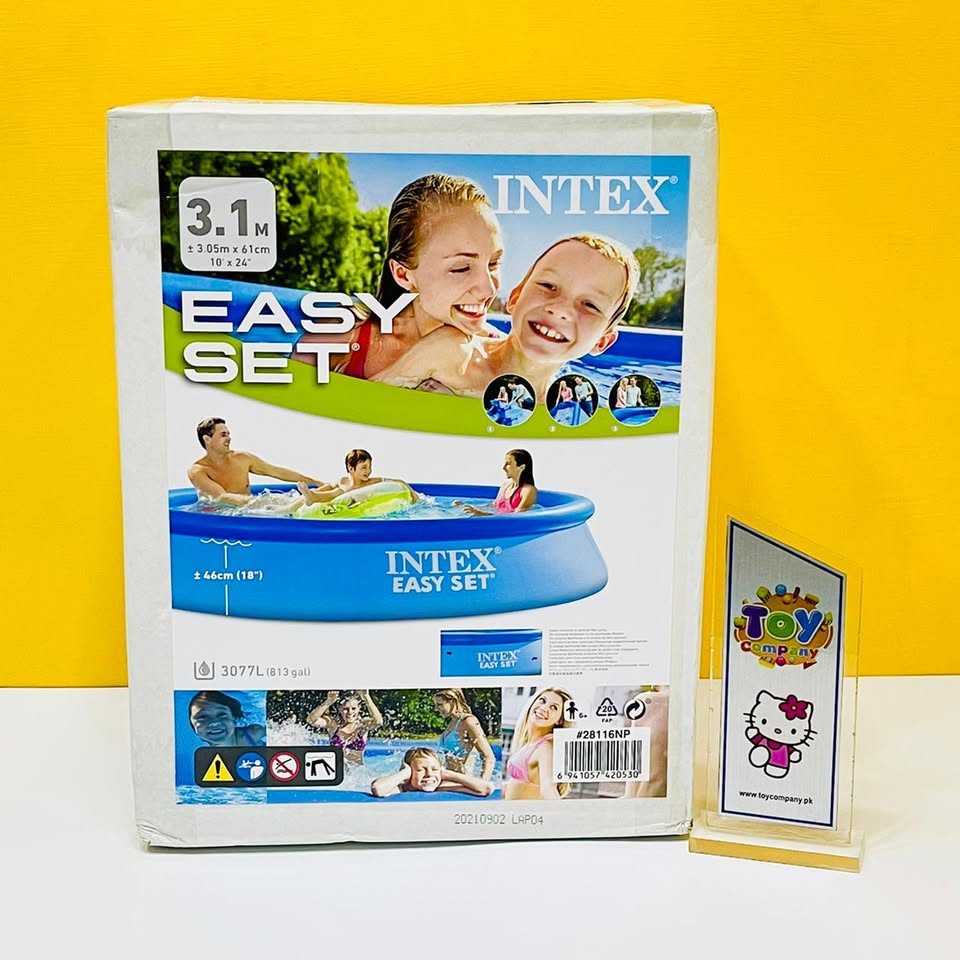 Intex Easy Set Puncture Resistant Pool - 10' x 24"