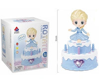 Light & Musical Rotating Cake Girl