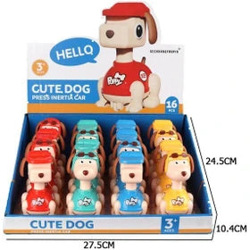 1Pc Press & Go Mini Cute Dog - Assortment
