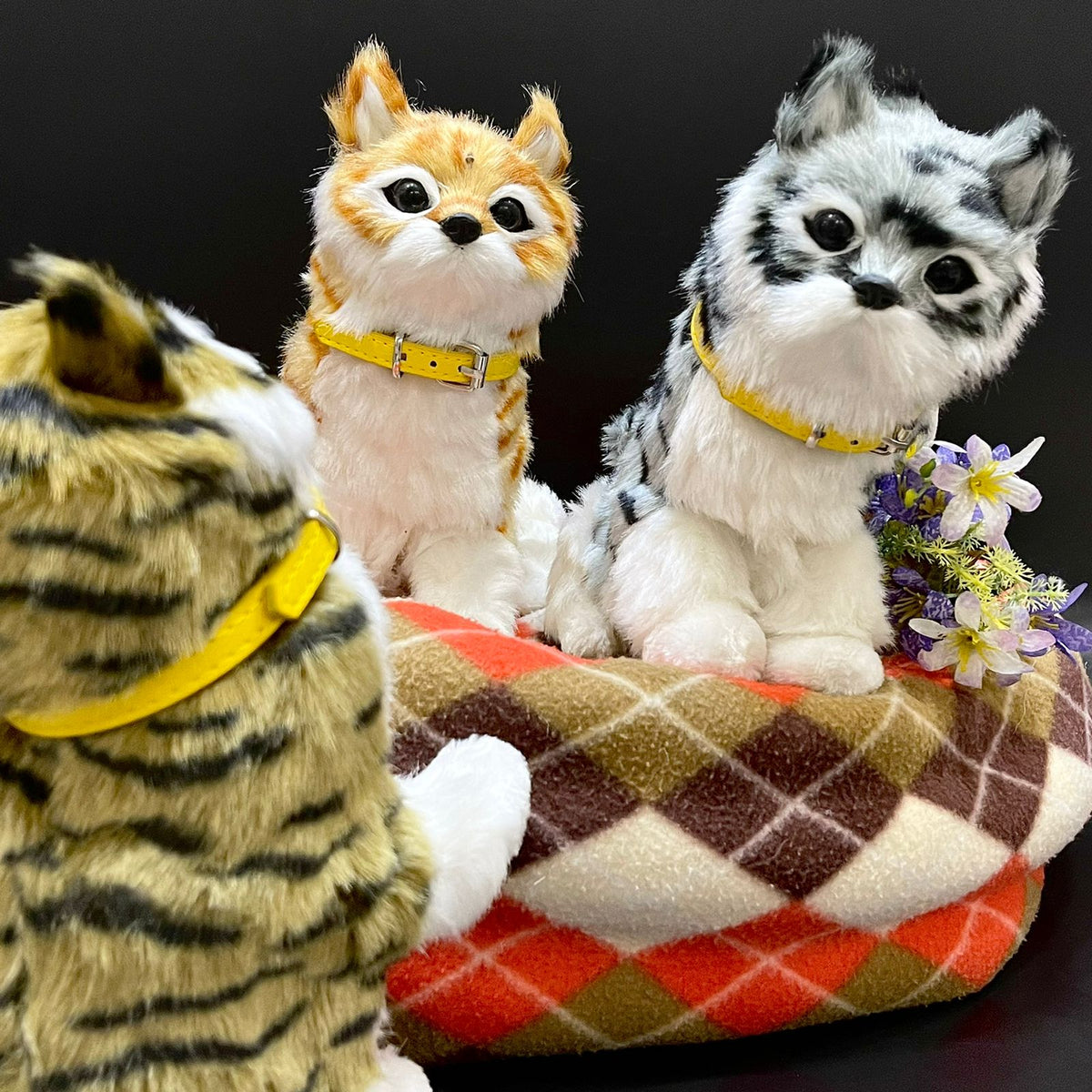 Little Alive Cats with Hand Sensor