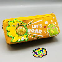 Let's Roar Kids Pencil Pouch