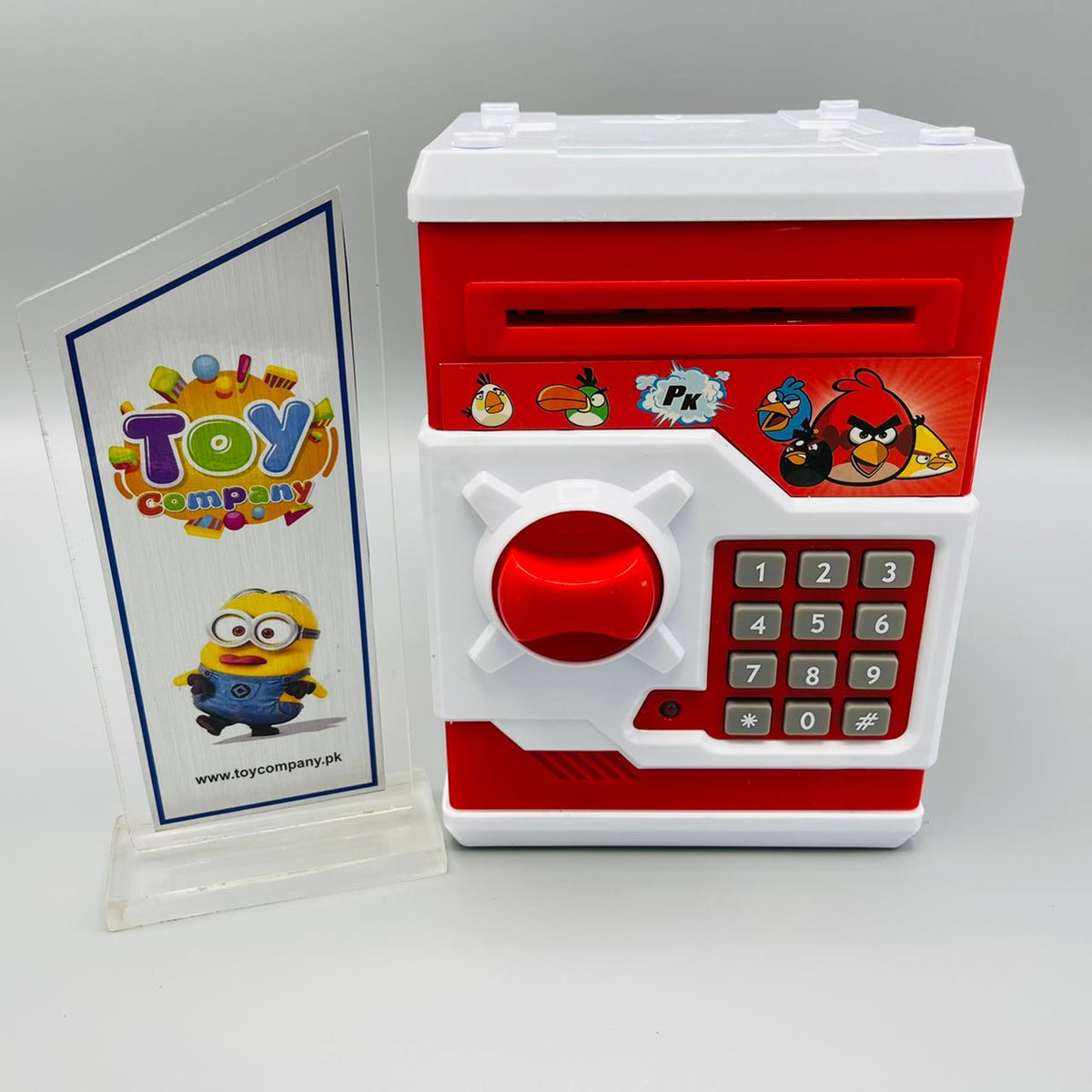 Piggy Bank Money Safe ATM - Angry Bird