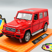 1:32 Diecast AMG G65 With Acrylic Display Box - Red