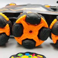 2.4GHz Gesture Control 8 Wheels Stunt Drift Car With Smoke