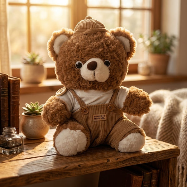 28cm Premium Fluffy Bear Stuff Toy