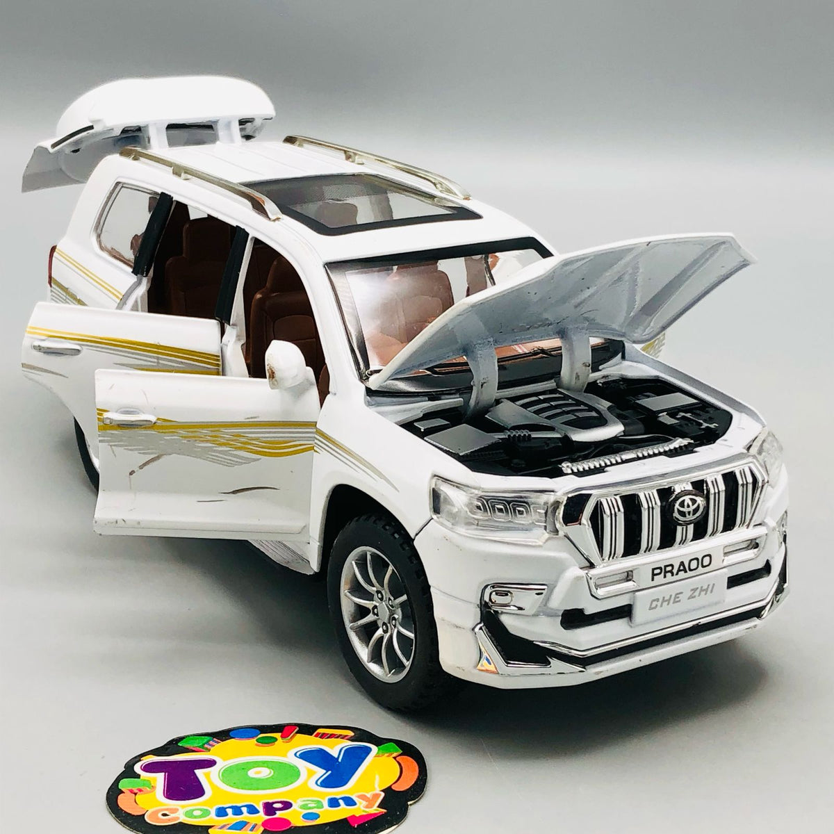 Diecast 1:24 Land Cruiser Prado Without Box - Minor Fault
