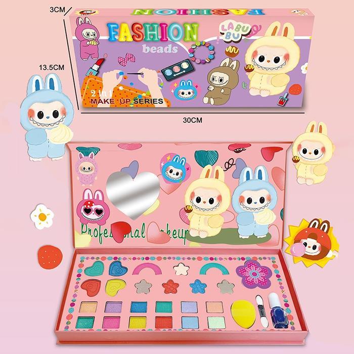 28Pcs Realistic Labubu Fashion Makeup Kit