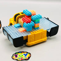 1Pc Kids Inertial Cartoon Blocks Car