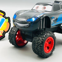 1Pc Diecast Disney Pixar Big Foot Car With Light & Music - Assortment