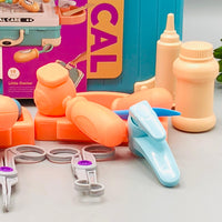 19Pcs Pretend Play Kids Doctor Medical Suitcase