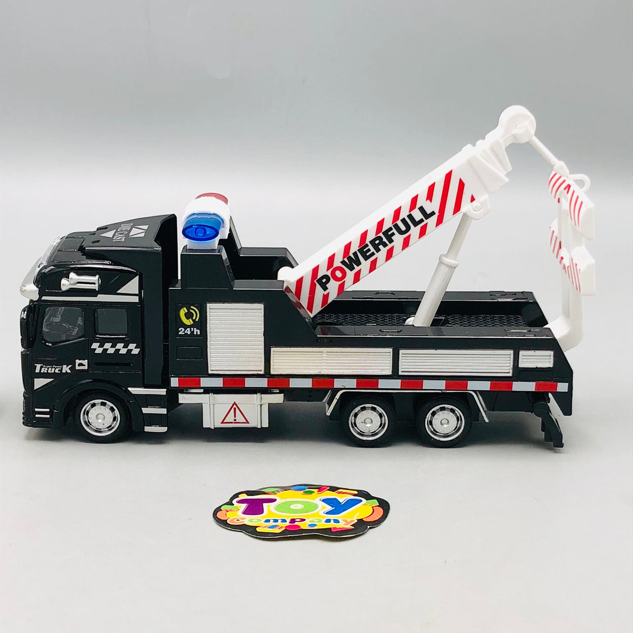 1Pc Alloy Pullback Tow Truck