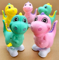 Kids Friction Dinosaur Wind-Up Toy - 1Pc