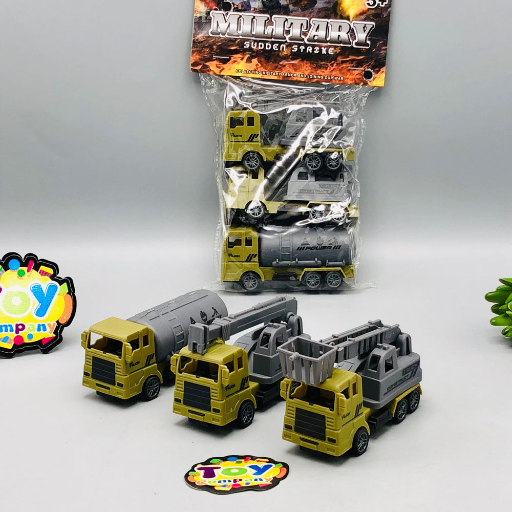 4Pcs ABS Mini Inertial Military Tank Models