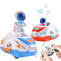2Pcs 2.4GHz RC Spaceman Bumper Cars