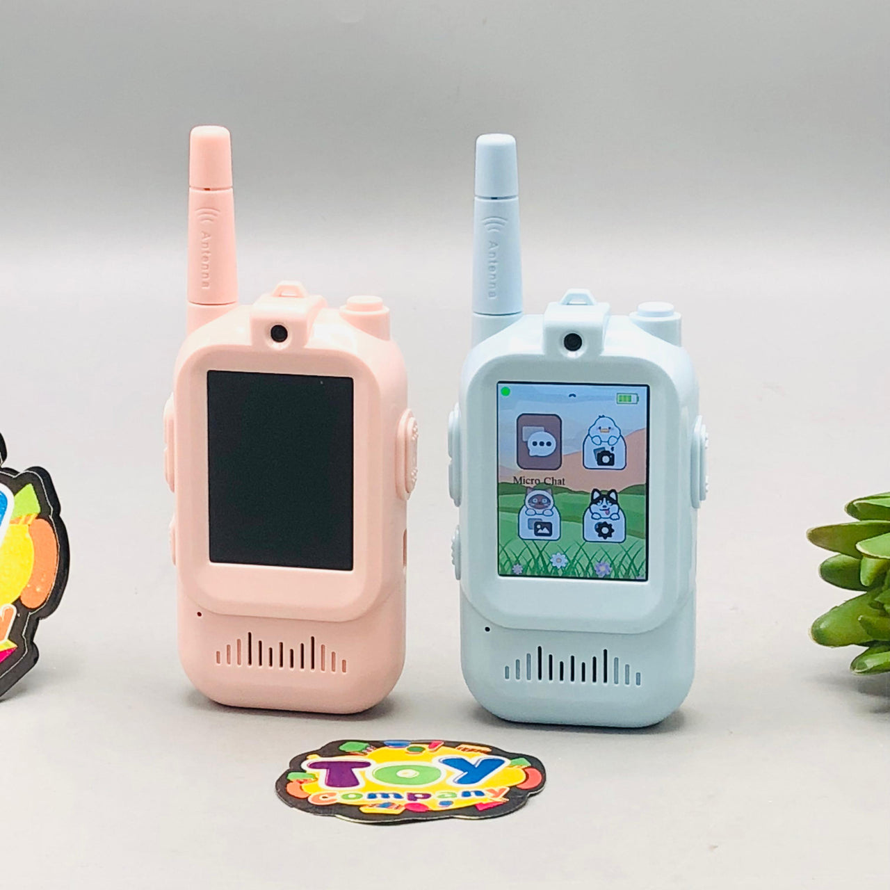 2Pcs Rechargeable Kids Video Walkie Talkie - Major Fault