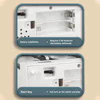 21Pcs Multi-functional Pretend Fridge With Light & Sound