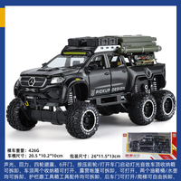 1:24 Diecast Mercedes AMG 6x6 Pickup Truck Model