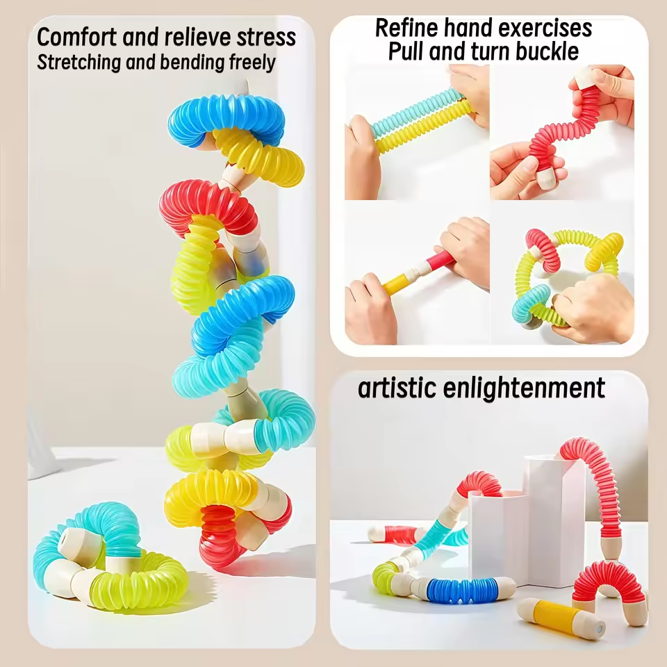 38Pcs Premium Magnetic Pop Sticks Building Blocks