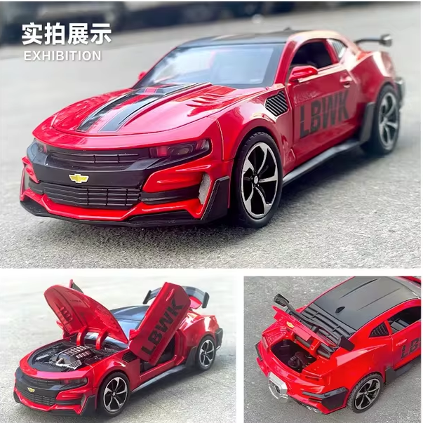 1:24 Diecast Chevrolet Camaro Smoke Car Model