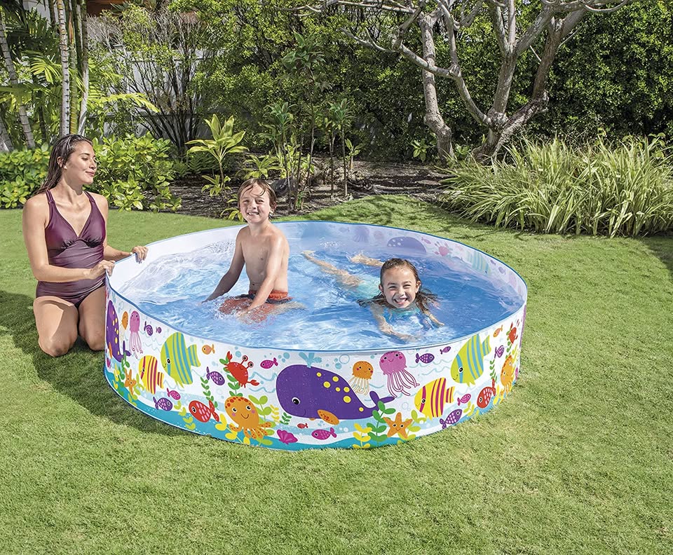 INTEX Ocean Play Snap Set Pool ( 6' x 1'3") ​ 43/200 Description