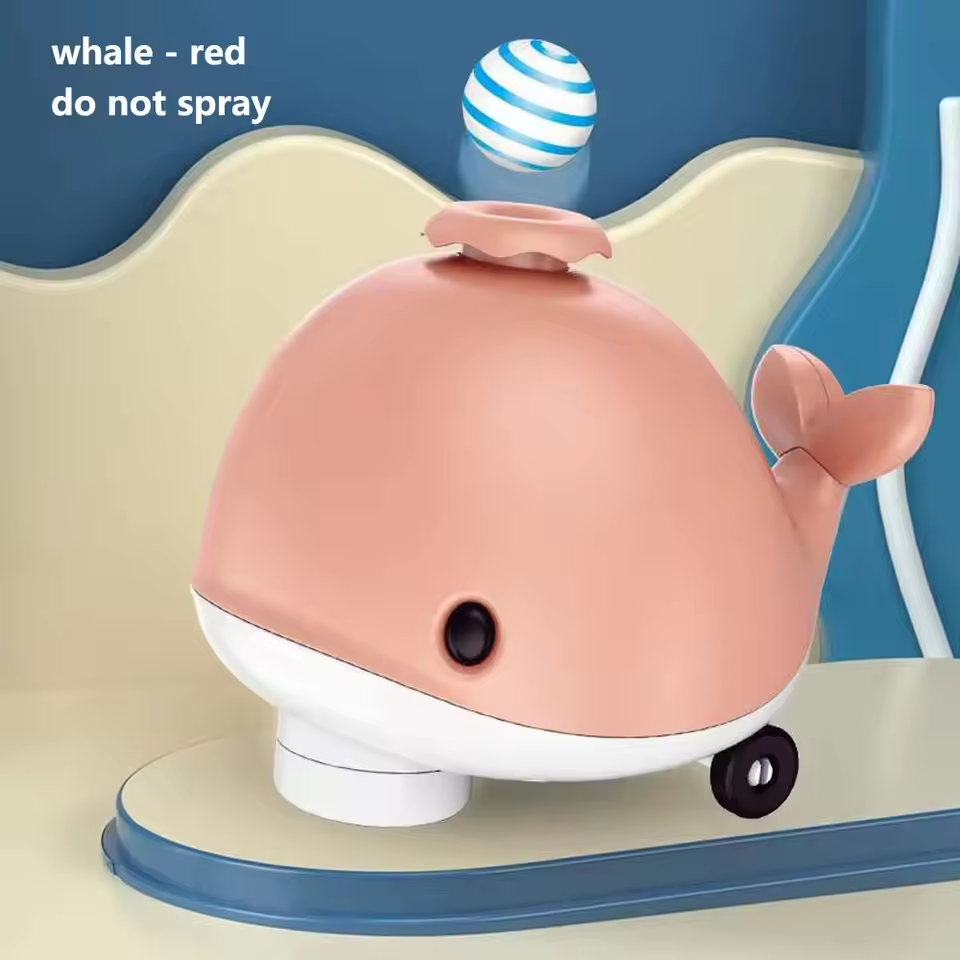 Cute Ball Blowing Whale Musical Toy