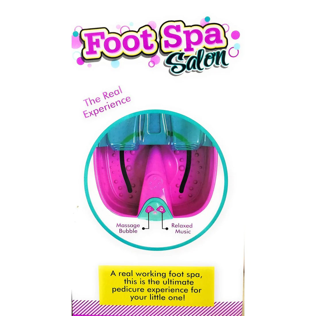 17Pcs Realistic Girls Massaging Foot Spa With Music