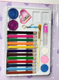 Girls Book Shape Art Color Set - Assortment