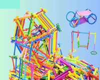 Kids Colorful Building Blocks Sticks